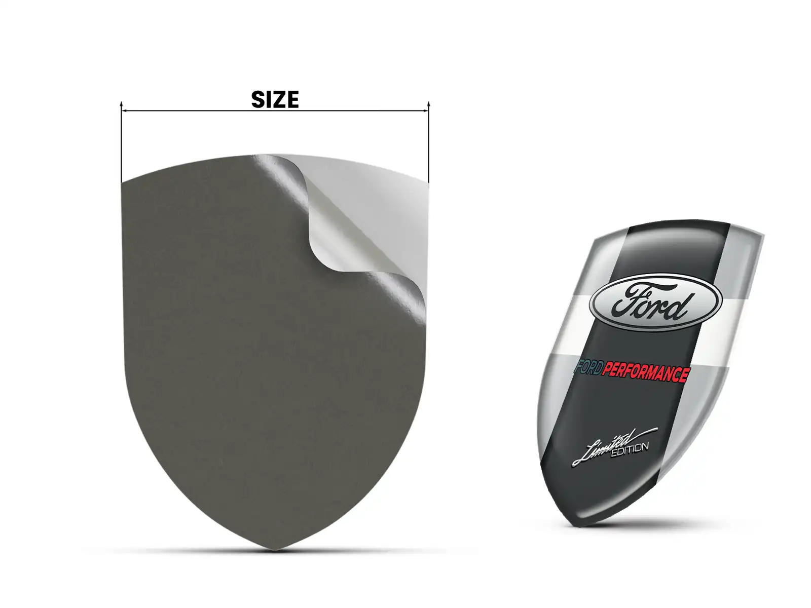 Ford Emblemi Cofano Pro Max Durevoli Chic Performance